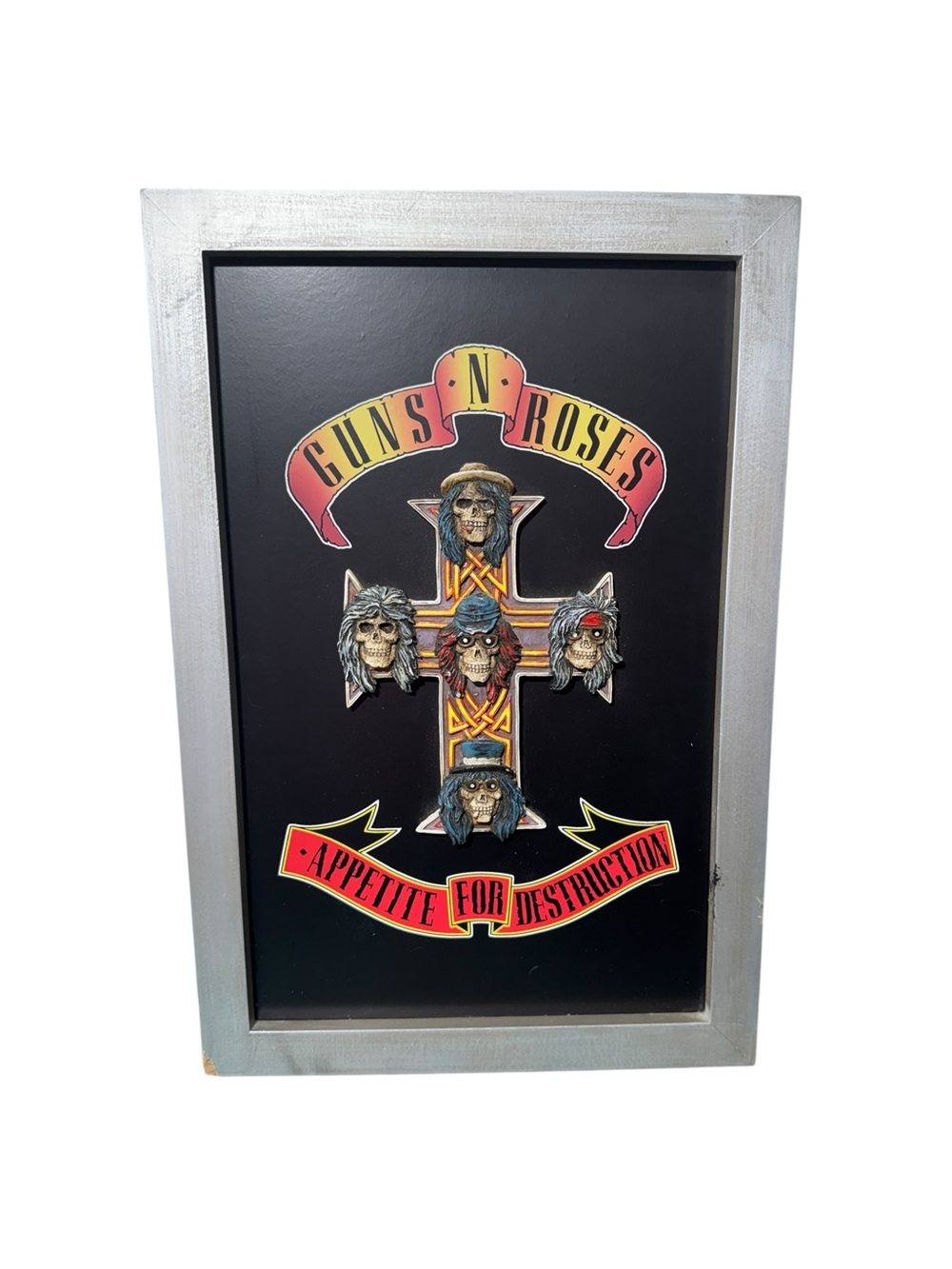 Vintage 2005 Guns N’ Roses Appetite for Destruction 3D Artwork 13” x 19”